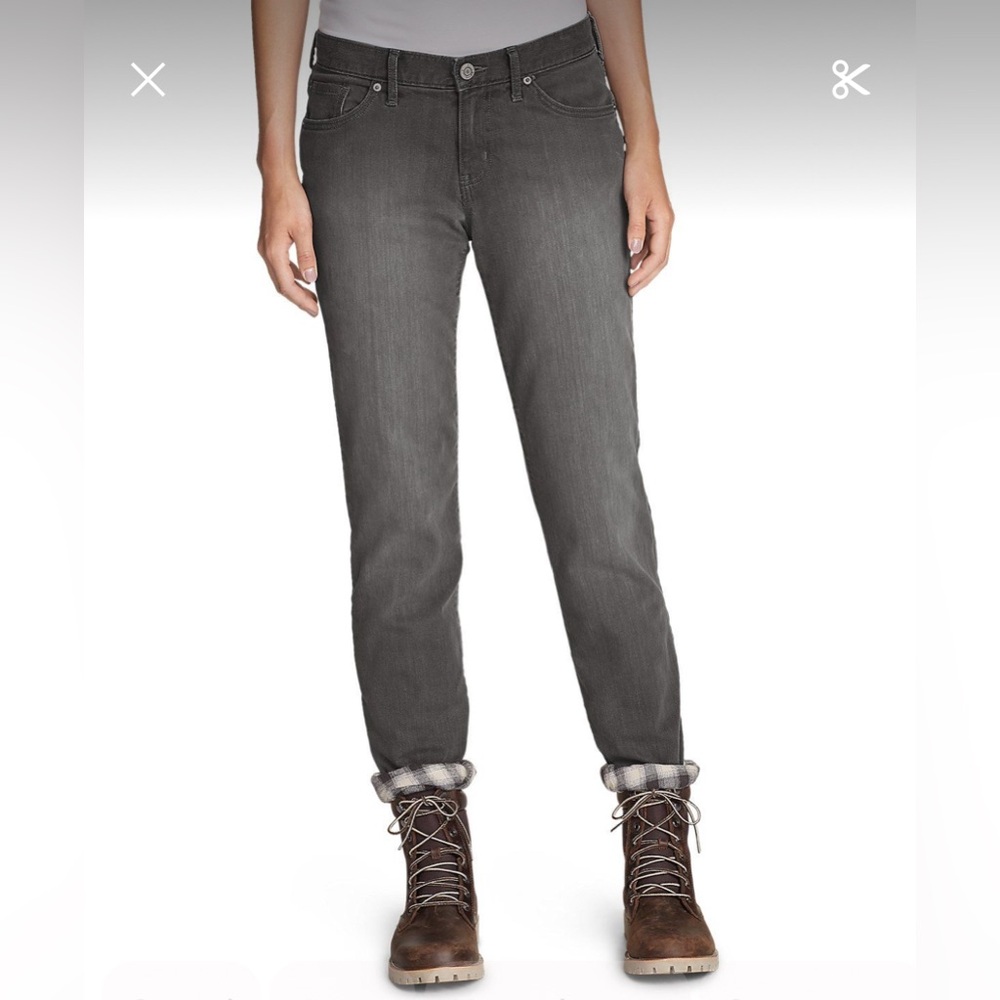 Eddie Bauer lined jeans
